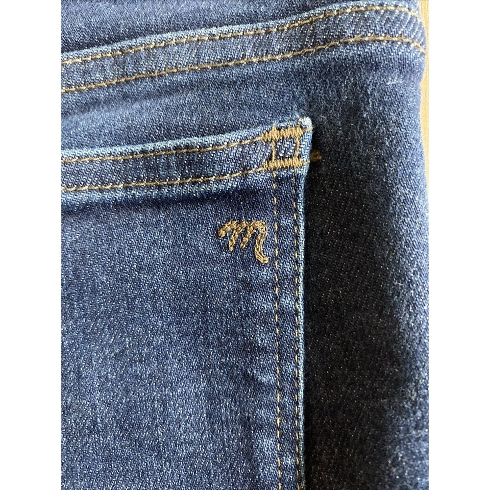 Madewell Over The Belly Maternity Skinny Jeans Denim Dark Wash J Crew Sz 26 - Picture 7 of 11